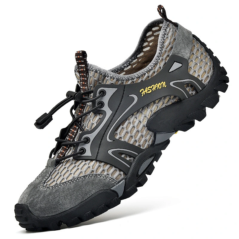 Summer Men Casual Beach Water Shoes Mesh Sneakers Outdoor Hiking Shoes