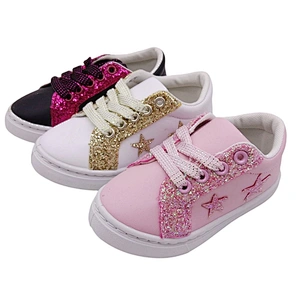 New Style Injection Children Lace up School flat Shoes Casual Custom Sports board Shoes