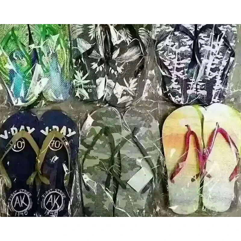 Wholesale Summer PVC Slipper Outdoor Beach Flip flops stock