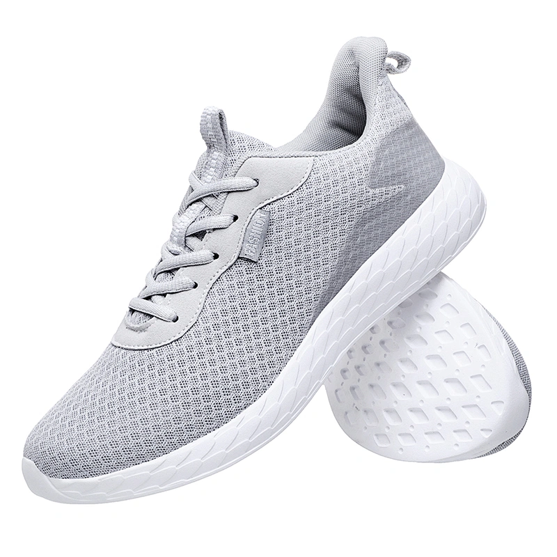 men's casual shoes New popular style men knitted athletic sport running shoes