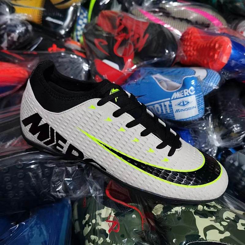Mix style high quality men soccer shoes casual sneaker football shoes stock shoe stock lots
