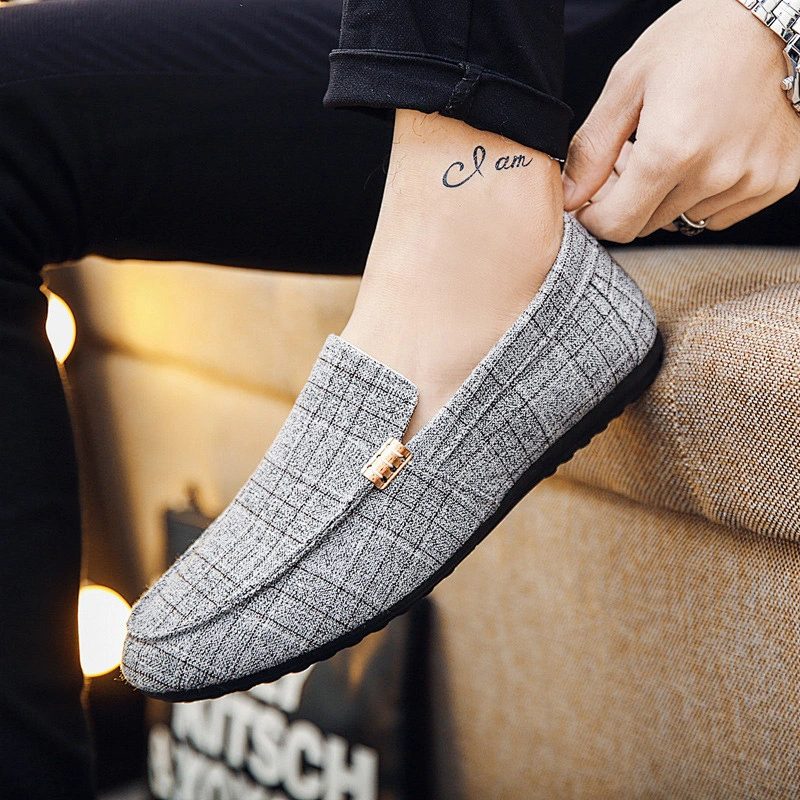 Wholesale Men Casual Driving Flats Shoes Loafers Moccasins shoes