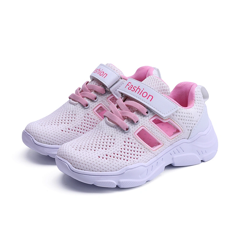 New design active kids sports running shoes sneaker walking style casual shoes stock
