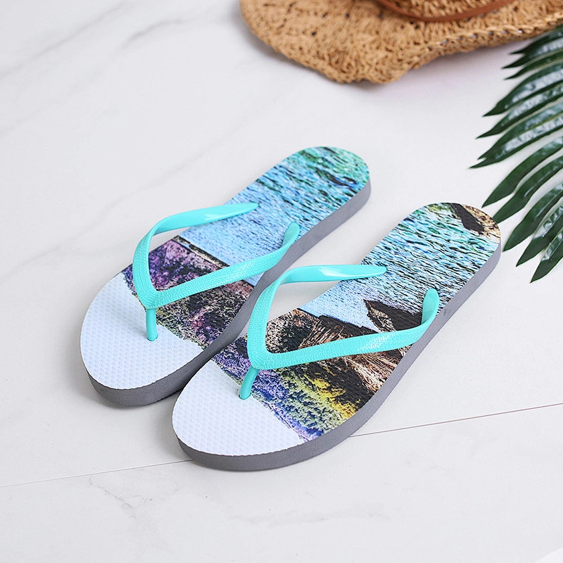 Casual Style Women Outdoor Beach Slippers Flip Flops for wholesale