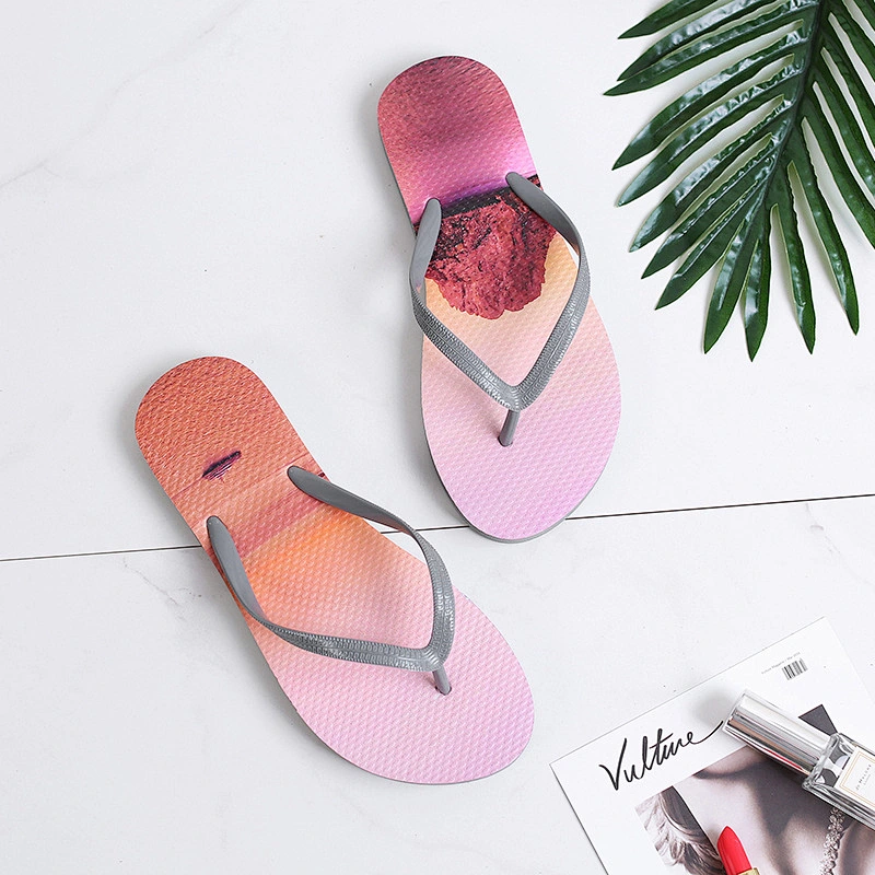 Casual Style Women Outdoor Beach Slippers Flip Flops for wholesale