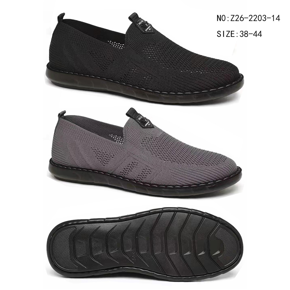 New Fashion Good quality sport shoes men slip on loafers casual sneaker gym shoes