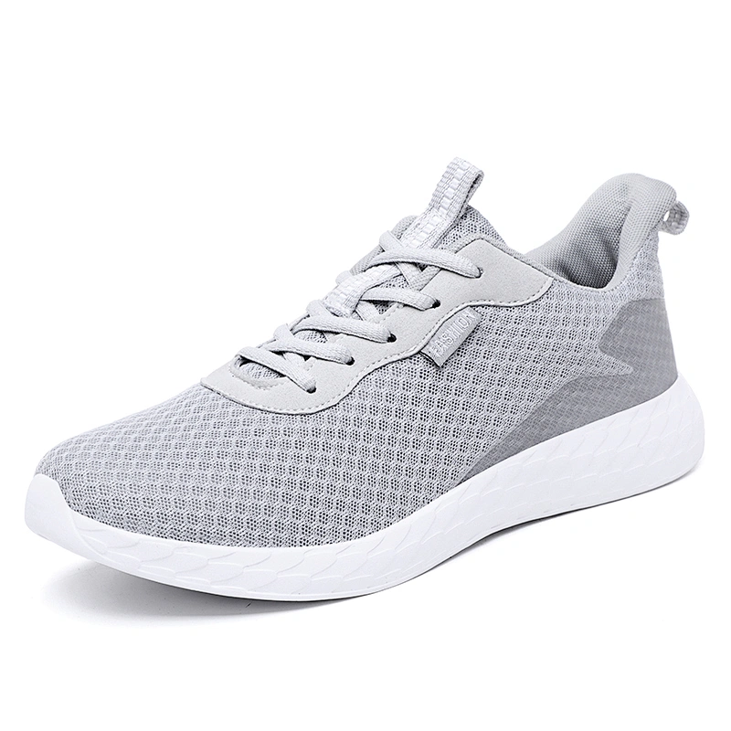 men's casual shoes New popular style men knitted athletic sport running shoes