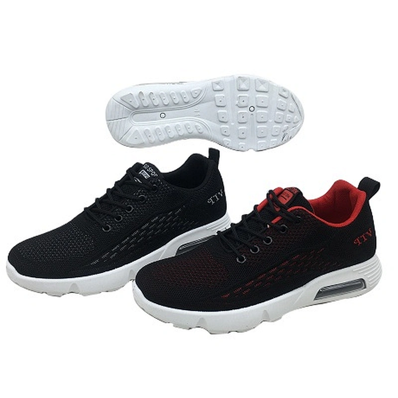 New Design Fly knit Upper Men Casual Sport Shoes Injection Sneaker Running Shoes