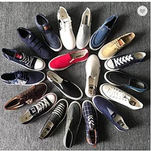 Miscellaneous men's casual stock shoes  canvas shoes  vulcanized shoes rubber sole