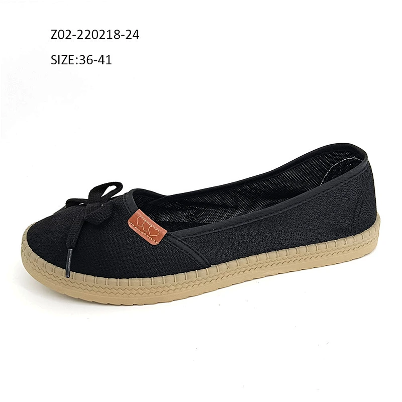 Factory Price Customized Brand ladies Canvas Shoes women casual loafers walking shoes
