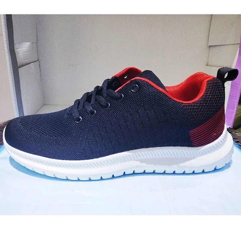 Hot selling fashion men athletic breathable casual sports running shoes