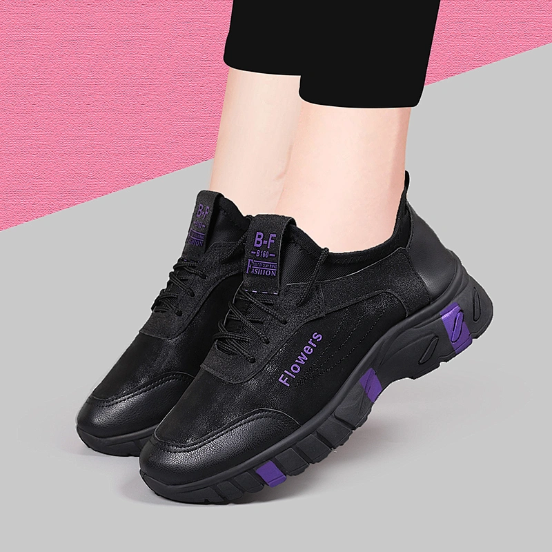 Best Sell Fashion Breathable Women Casual Sport shoes Walking Sneaker Shoes