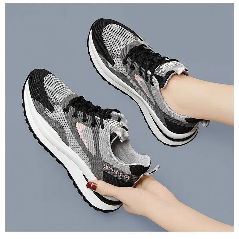 New lightweight non-slip women casual shoes comfortable soft sole sports running shoes