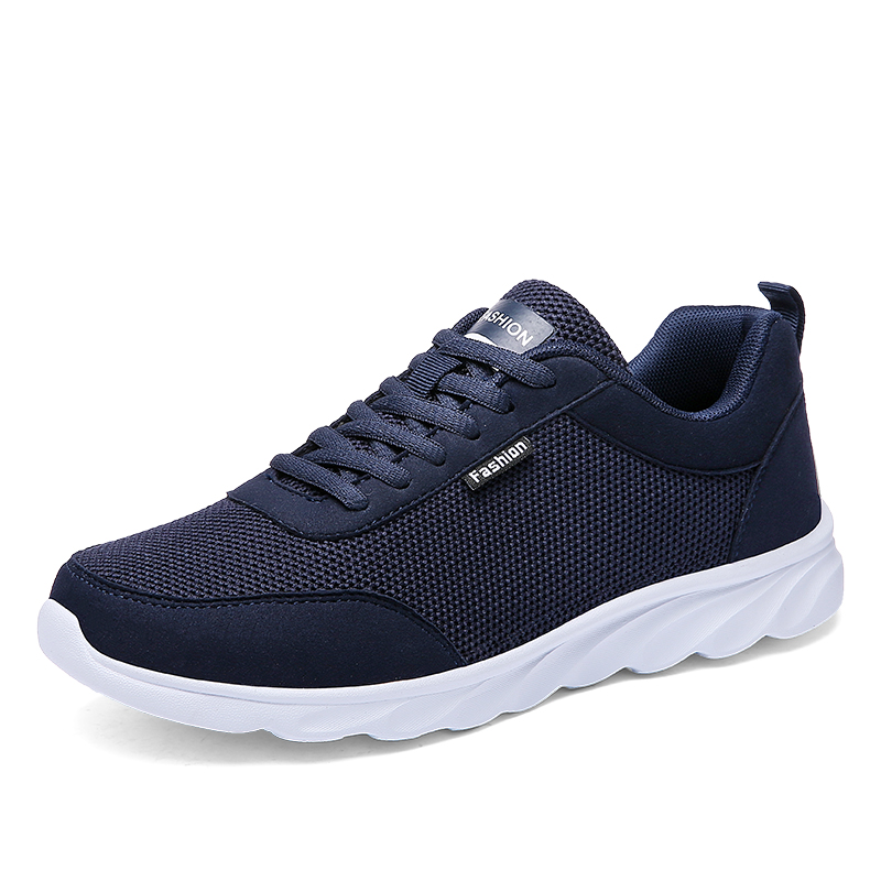New fashion outdoor men mesh walking sports shoes sneaker casual shoes