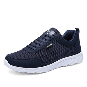 New fashion outdoor men mesh walking sports shoes sneaker casual shoes