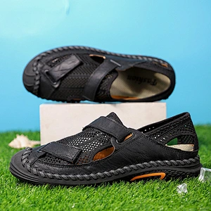 Large Size Outdoor Shoes Mesh Men Casual Beach Sandals