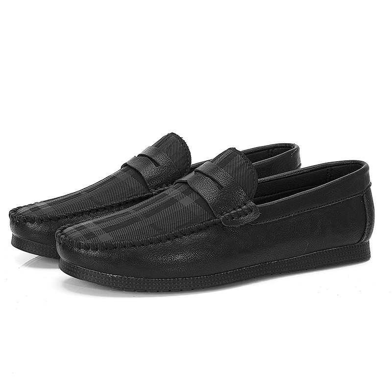 customize shoe Newest Classic Style Business Men Leather Shoes Casual Loafer Driving Shoes