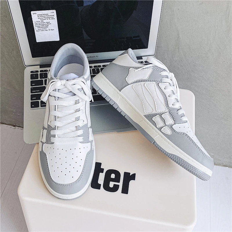 Men Comfortable Skateboard Sneaker Shoes Low Cut Casual Shoes