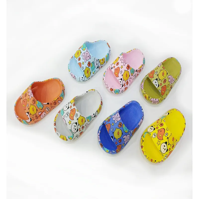 Fashion Soft EVA sandals Children Cutely Cartoon Casual Indoor Slippers