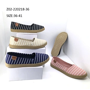 New Trend injection Women slip on loafers Shoes Ladies walking Causal Canvas Shoes