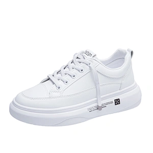 Hot Sale New women Lace-up Walking Shoes sports White women's Sneakers shoes