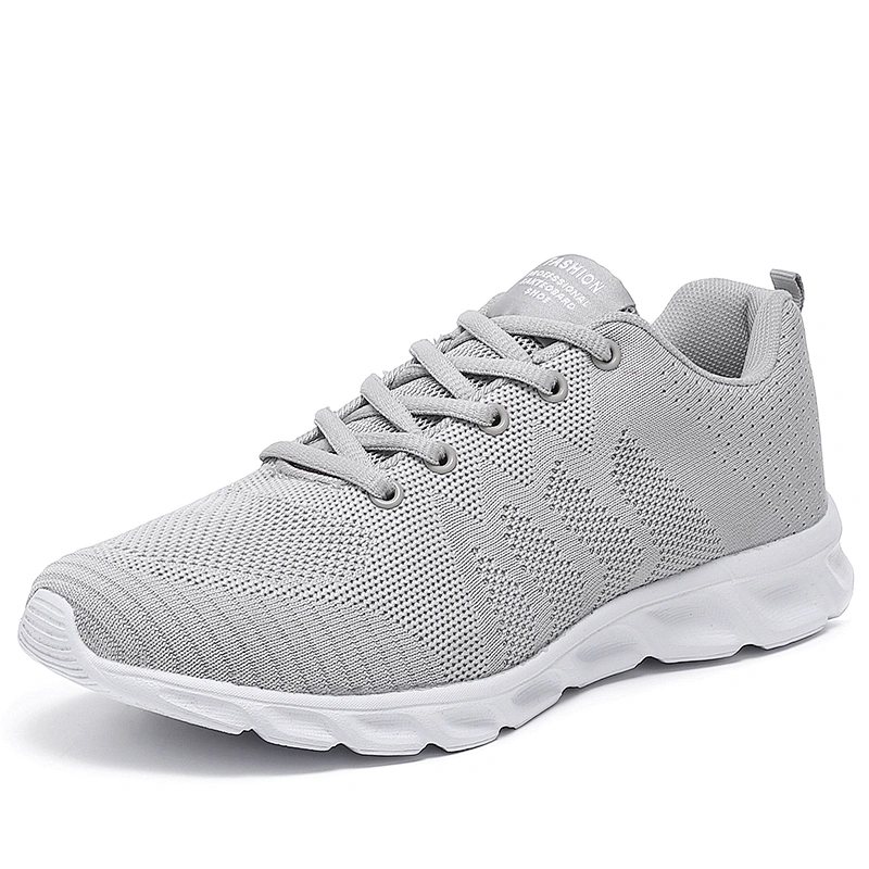 Fashion Design Breathable Men Sneakers casual knitted Sports roller Running Shoes