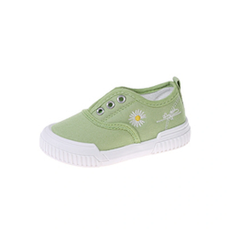 Classic Children Casual Slip On Canvas trendy Shoes walking style shoes for kids