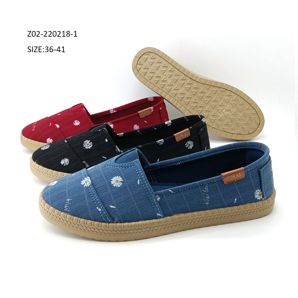 Comfortable Colorful Ladies Casual Shoes Wholesale Soft Women Espadrilles Platforms