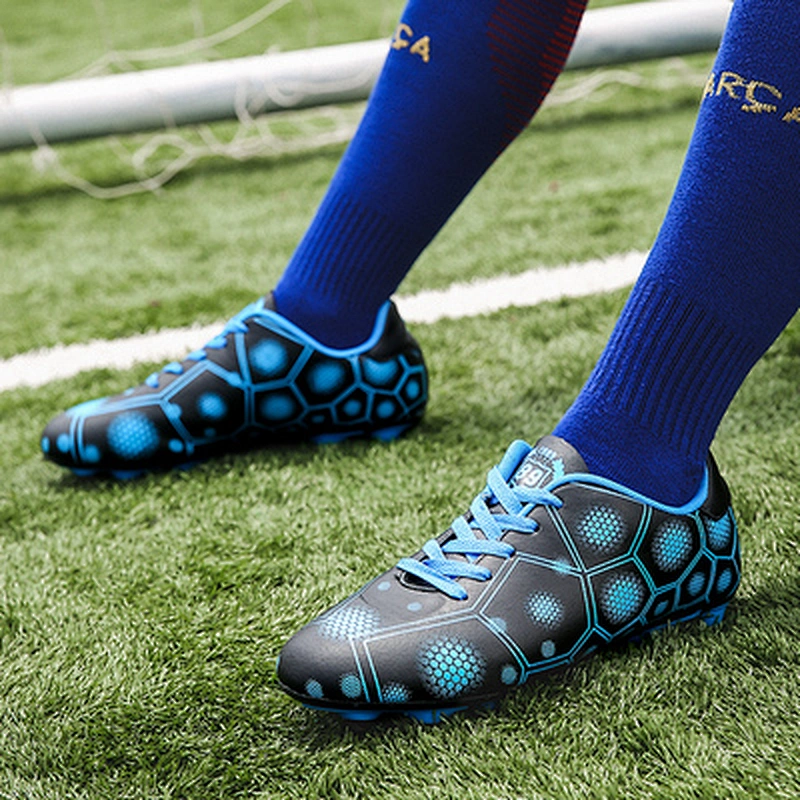 High quality fashion men athletic shoes sneaker shoe sport football shoes