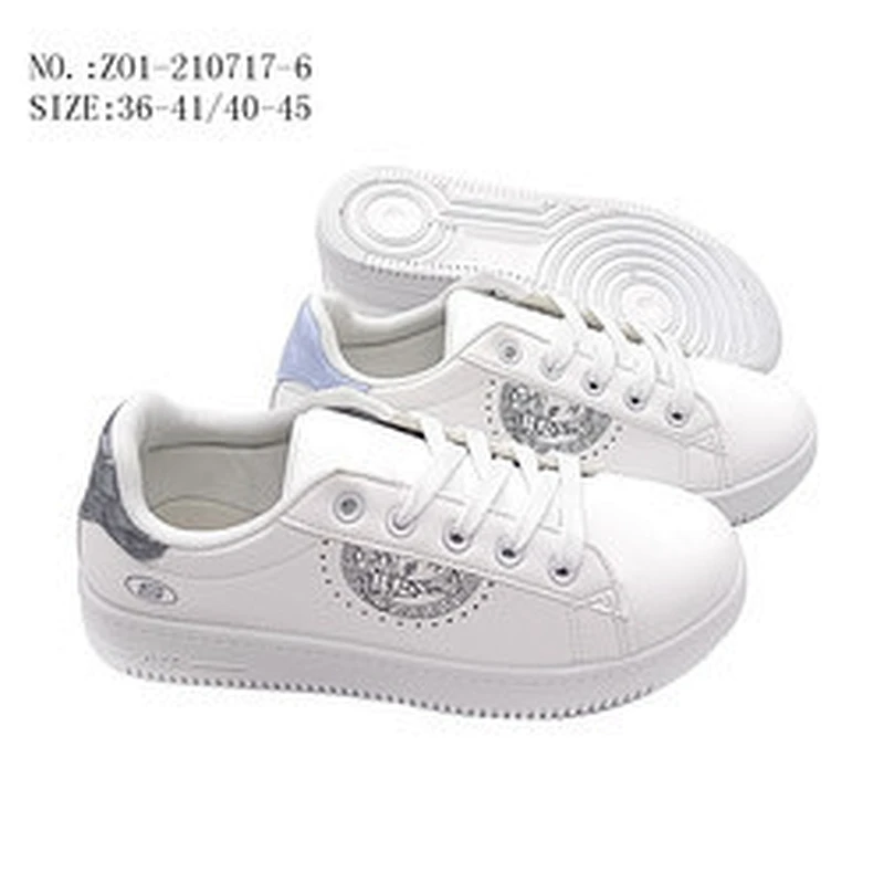 Women casual shoes white sneaker board shoes walking style shoes
