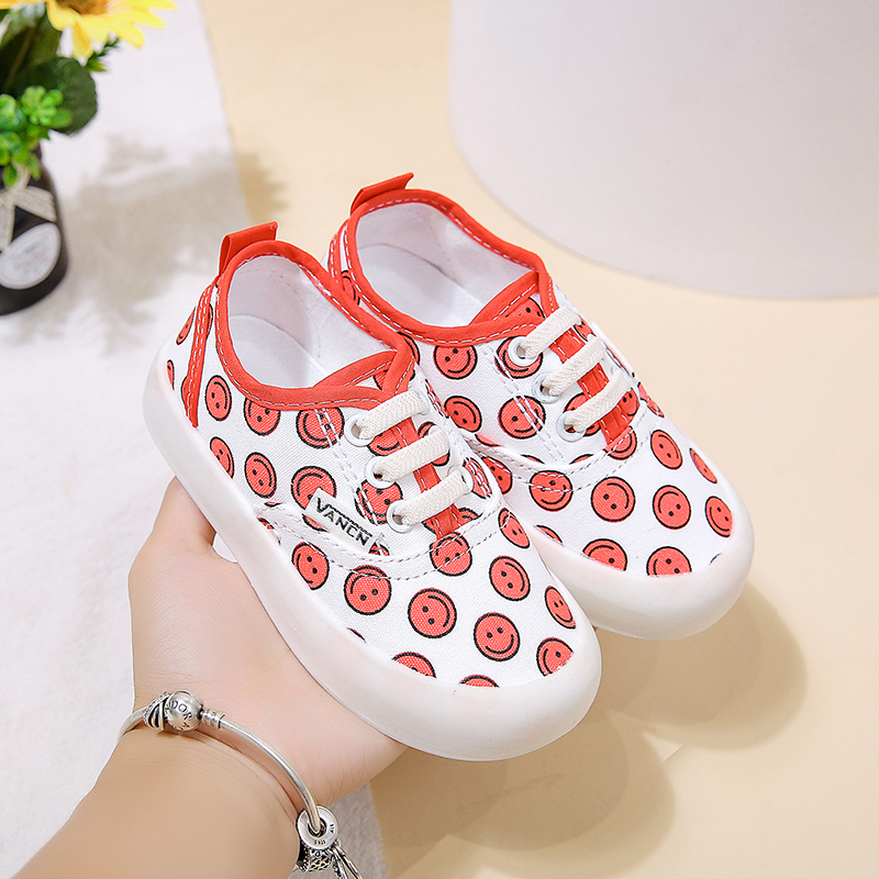 Comfortable baby children canvas trendy shoes kids School Casual Sneakers