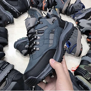 Mix style high quality men outdoor sneaker running hiking shoes stock shoes climbing shoes stock
