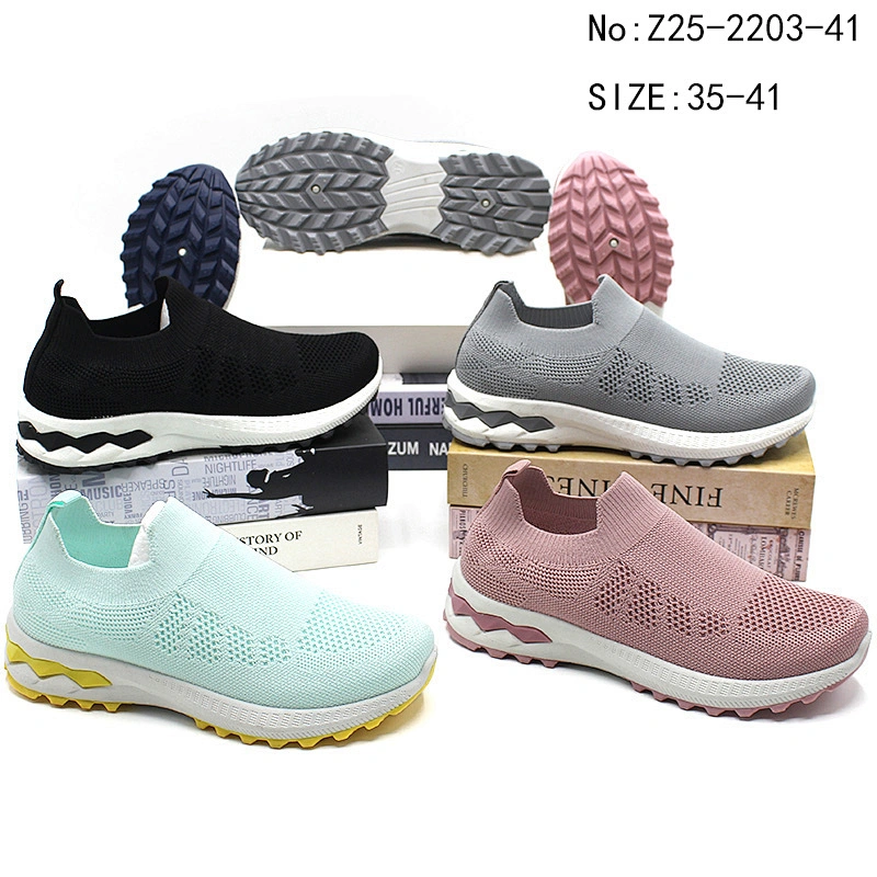 Injection Custom Ladies Walking Breathable Sport Running Shoes Women Casual Shoes