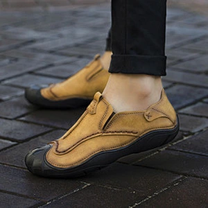 Outdoor Slip on Loafers Men Casual Handmade Shoes
