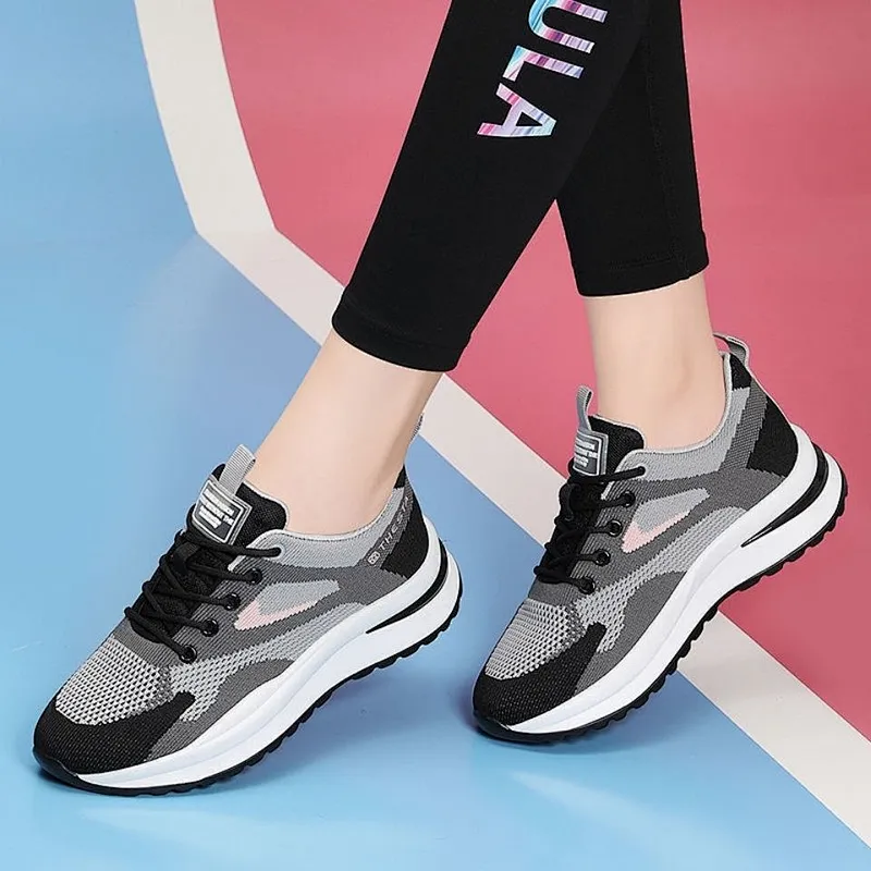 New lightweight non-slip women casual shoes comfortable soft sole sports running shoes