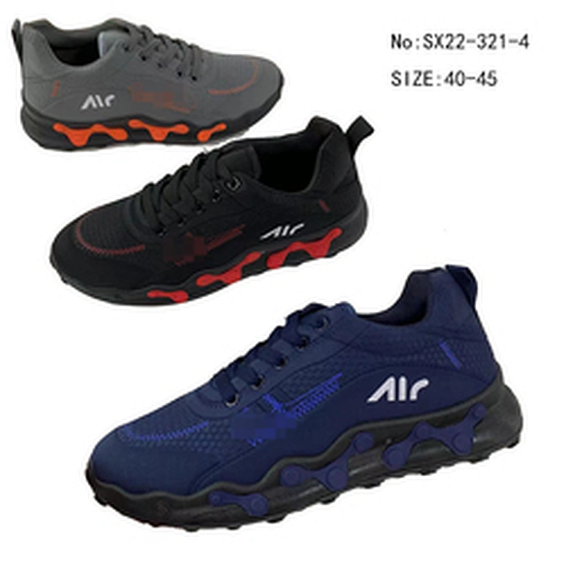 Custom injection fashion sport running sneakers casual sports shoes for men