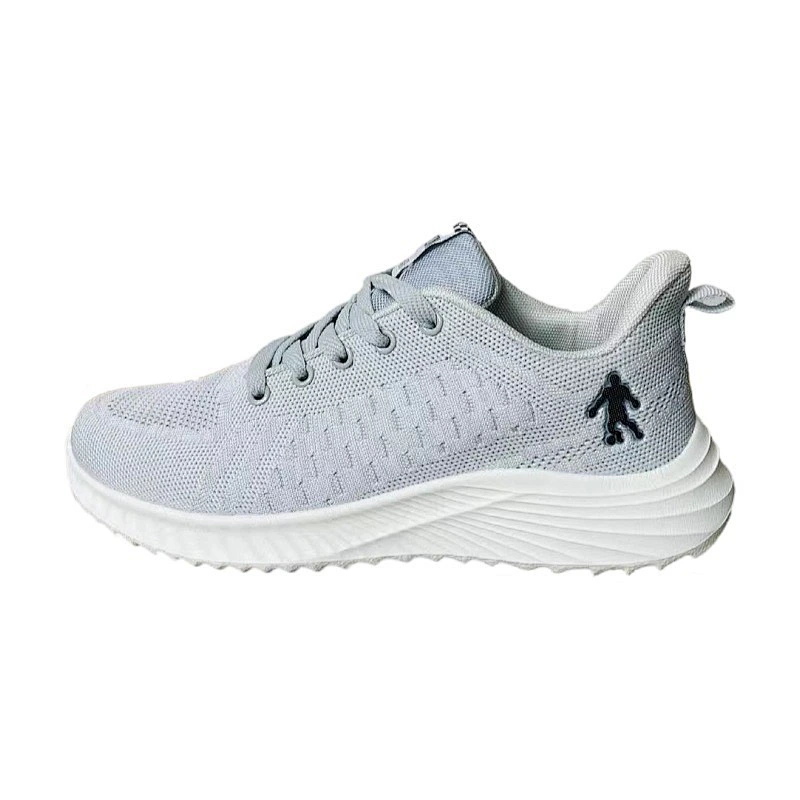 New Design Breathable Men Custom Fly Weave Casual Shoes Outdoor Sports Running Shoes