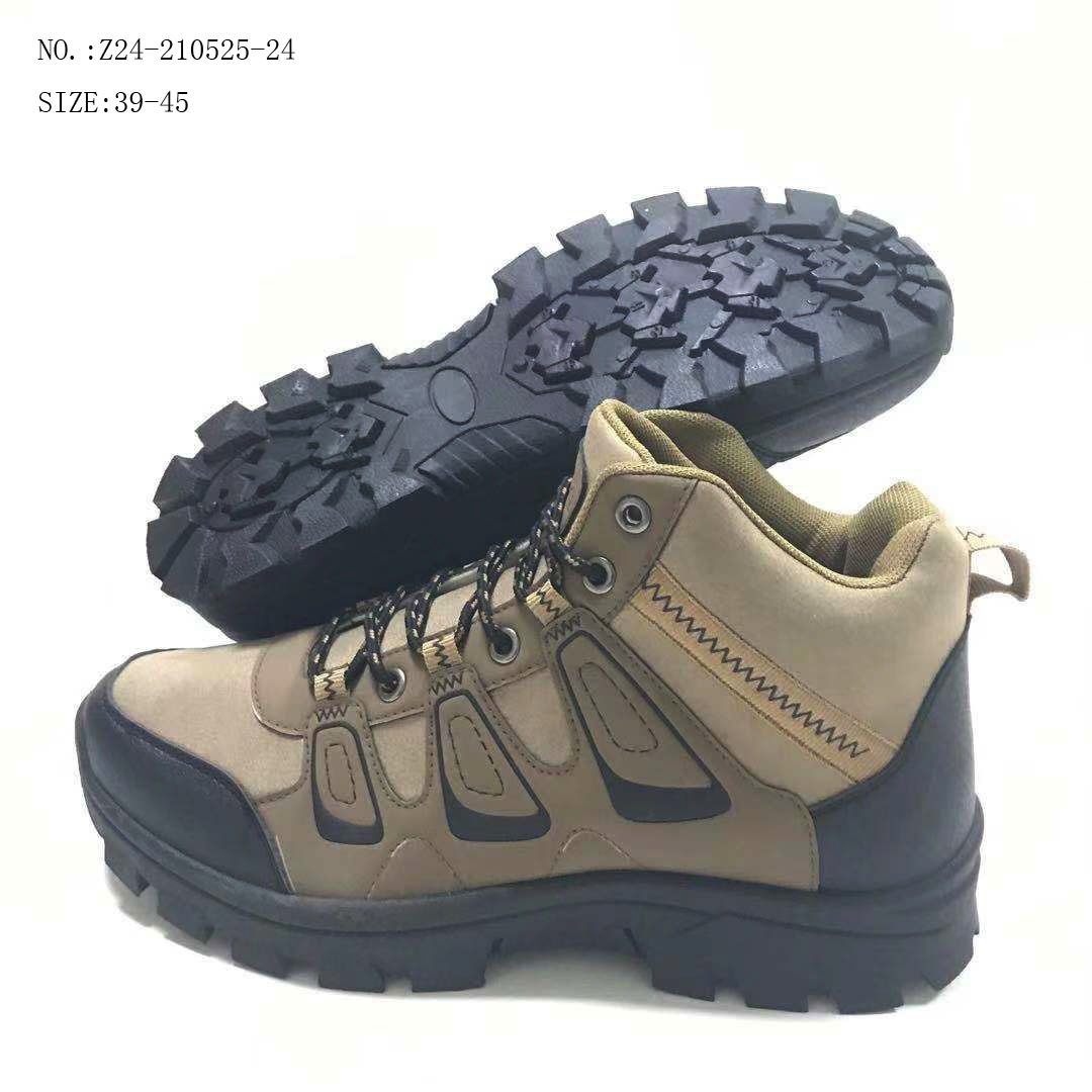 Custom outdoor hiking sports shoe leisure comfortable breathable men travel hiking shoes