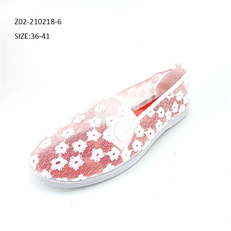newest summer women's breathable flat shoes women's lace net shoes pure color fashion sports shoes