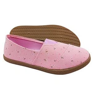 Factory cheap New Style Factory custom Women loafers Injection Flat Canvas Casual Shoes