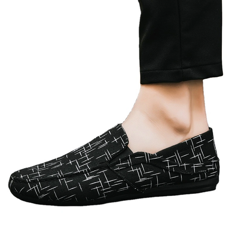Men Business Shoes Lightweight Slip on Casual Shoes Driving Loafers