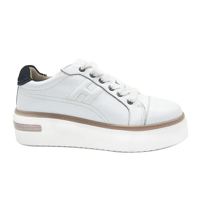 High quality women casual leather shoes with customized
