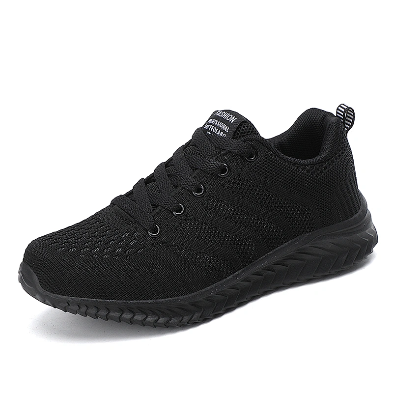 New fashion design breathable women walking sports shoes lady fashion sneaker running shoes