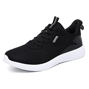 men's casual shoes New popular style men knitted athletic sport running shoes