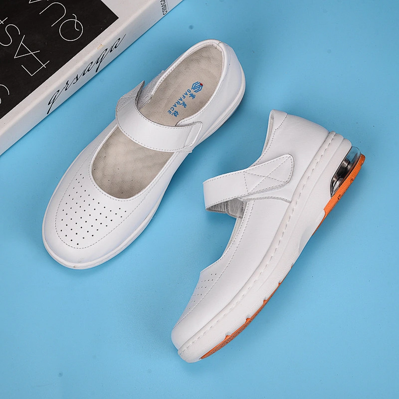 Women Flat Nurse Doctor Shoes Hospital Waterproof Work Shoes