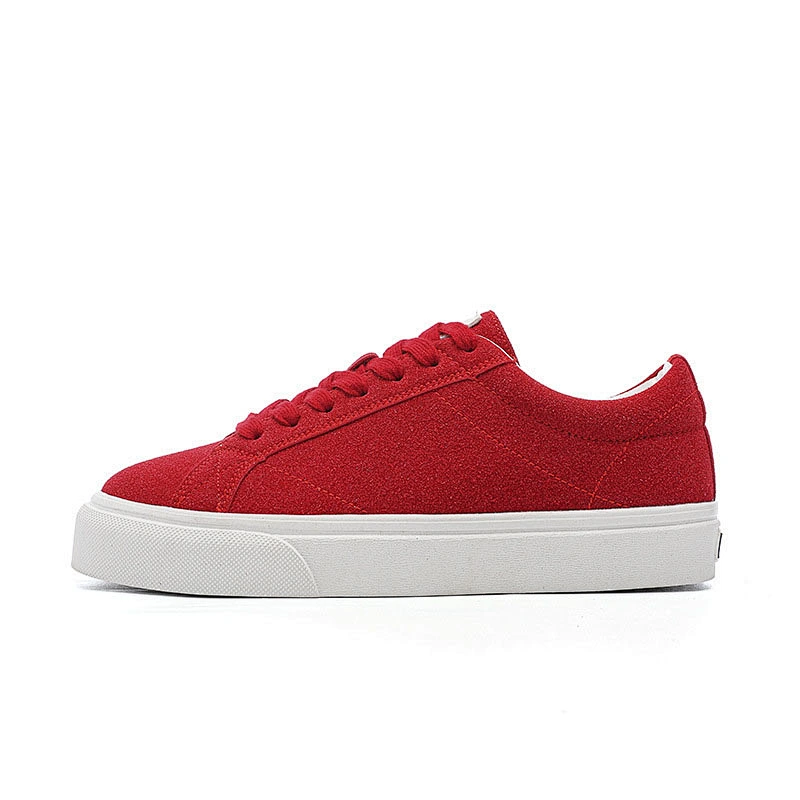 New vintage style women fashion casual sneakers shoes flat low top couple skateboard shoes