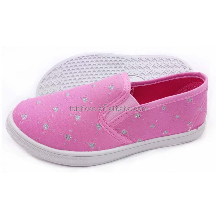 New style cheap pvc injection shoes kids Slip On Shoes flat Casual loafer Canvas Shoes