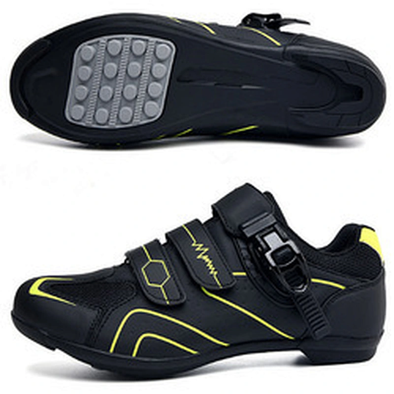 New design mountain road men's outdoor cycling shoes non-slip wear-resistant  safety cycling shoes