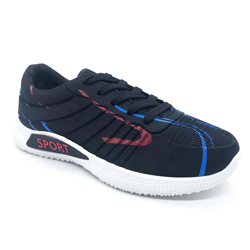 OEM Factory Fashion Style Custom Men Injection Footwear Sports Running Sneaker Shoes
