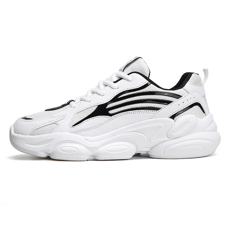 China Factory Fashion Sneakers Men Casual Shoes Lightweight Walking Sports Shoes